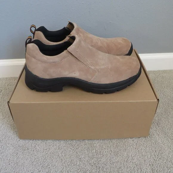 NIB Mens Brown Suede Shoes kalso earth shoes men size 10.5 dawson suede brandy NIB  main image 3
